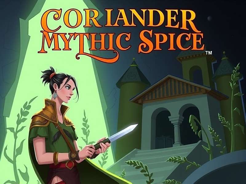 Coriander Quest Mythic Spice Official Cover Art